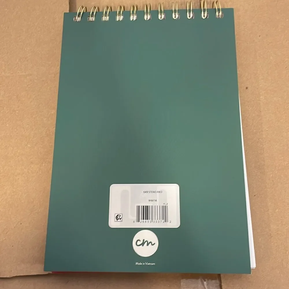 3/$15 New Eccolo unique Women empowering 6x8 in spiral notebook school notepad